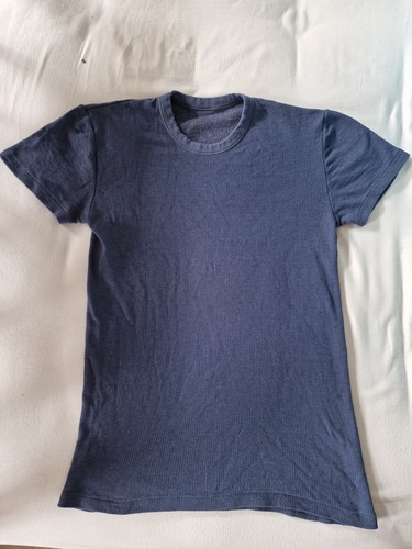 Thermal blue vest top - m+s,