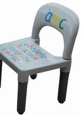 One Kids Chair ABC colourful