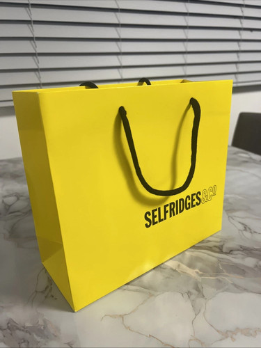 Selfridges gift bag brand - &,