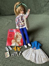 Tressy Sister Toots /Cricket Palitoy 10” Doll 1960s With Key & Accessories M446