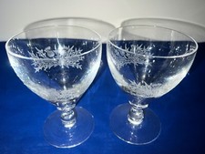 VINTAGE 2 x Etched Scottish