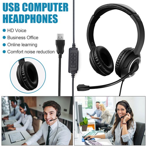 Usb wired headset with - wired,