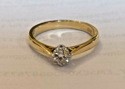 Diamond solitaire ring 30 - diamond,