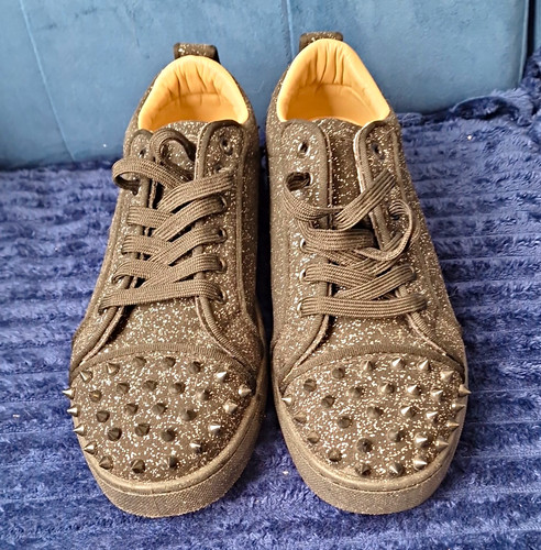 Men studded low top - studded, trainers