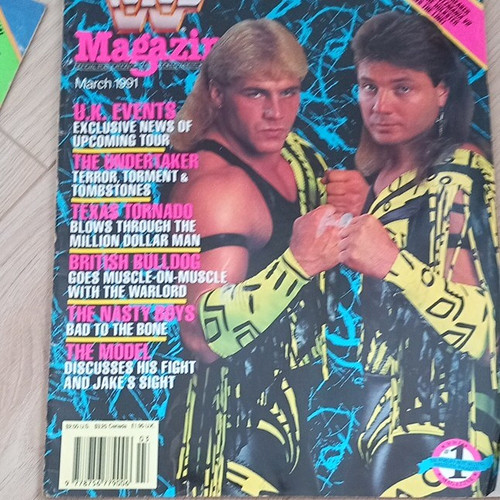 Wwf wrestling magazine - wwf,