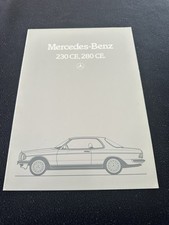 1982 1983 Mercedes 230CE 280CE