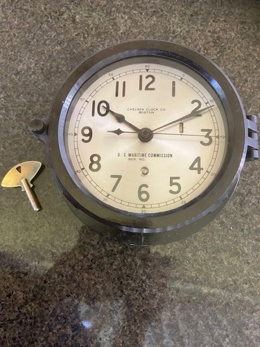 Vintage chelsea clock - vintage,