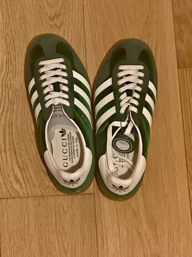 Adidas gucci gazelle green - x,