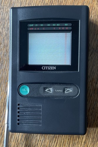 Citizen lcd colour handheld - lcd, tv