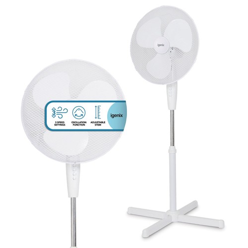 Oscillating pedestal fan - oscillating,
