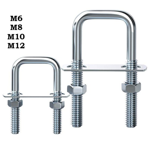 M10 m12 bolt - m10, plates