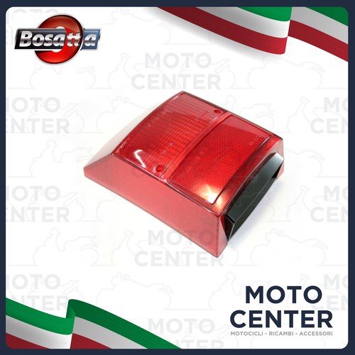 Rear light glass - rear, piaggio