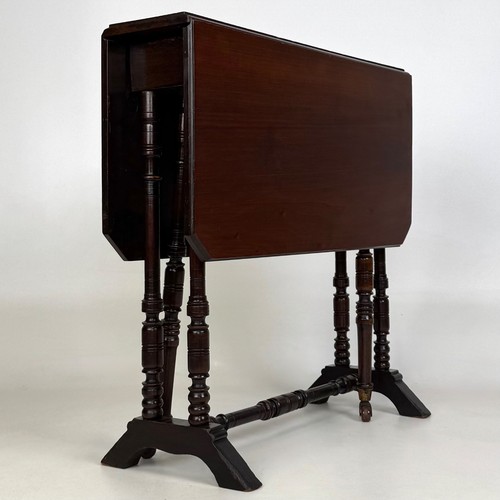 Antique small mahogany - antique,