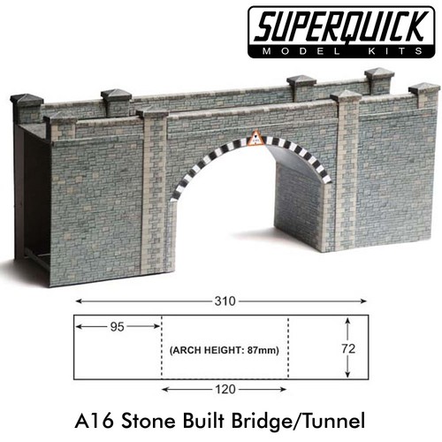 Stone bridge scale oo - scale,