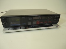 aiwa ad f 660 cassette deck ,working, new belts