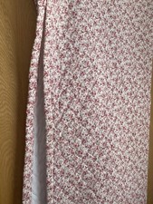 Small Quilt In Pink Toile Du Jouy Style Design Fabric Lap/Cot/Picnic