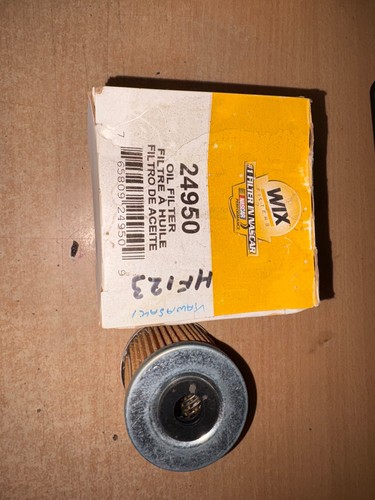 Wix oil filter hf123 - wix,