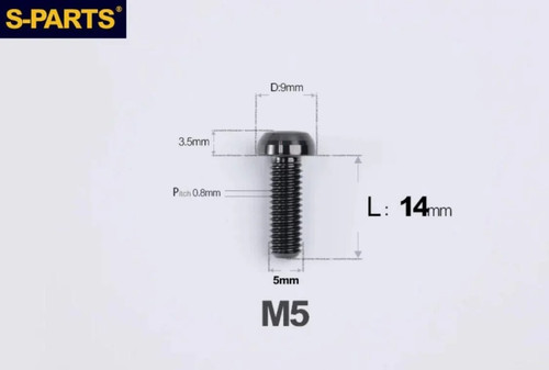 Parts titanium front - s-parts,