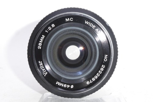 Vivitar 28mm wide angle - 28mm, f/2.8