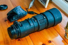 NIKON  AF Nikkor 300mm 1:4 ED Telephoto Prime Lens, FX Full Frame, F Mount.