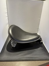 Classic style Bobber or Chopper seat - black vgc with springs