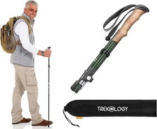 TREKZ SE 1pc Set Collapsible Nordic Trekking/Hiking Stick - Walking