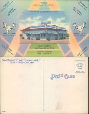 Leslie's Fried Chicken advertisement Advertising Food Wine