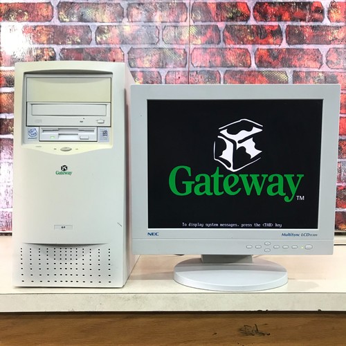 Gateway retro gaming pc - gp,