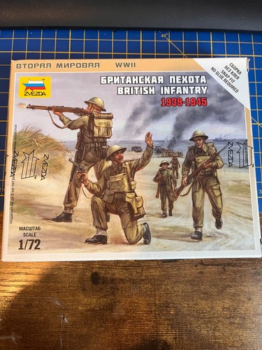 Zvezda british infantry ww2 - infantry,