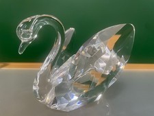 Crystal Swan Ornament H11cm