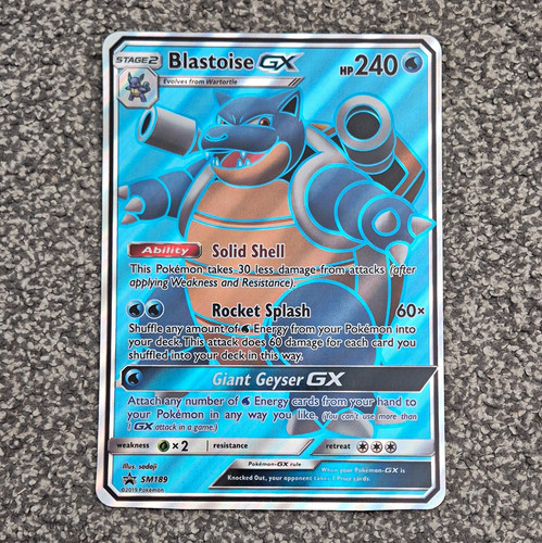 Pokémon tcg blastoise - blastoise, gx