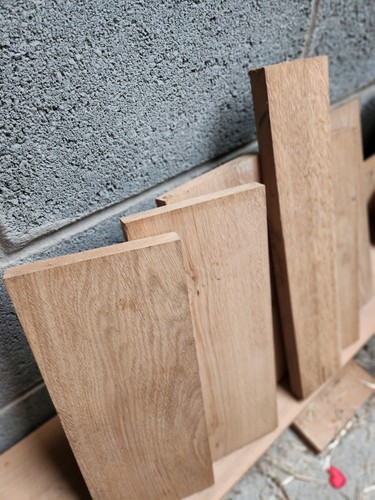 Oak hardwood timber - oak, offcut