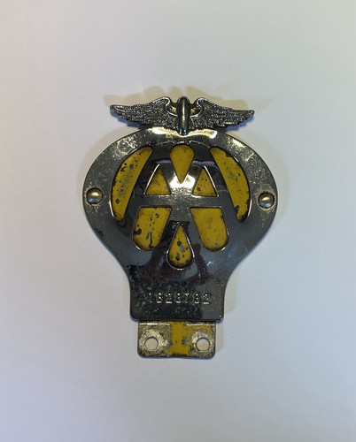 Vintage car badge eagle - vintage,