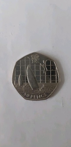 Olympic sailing 2011 50p - olympic,