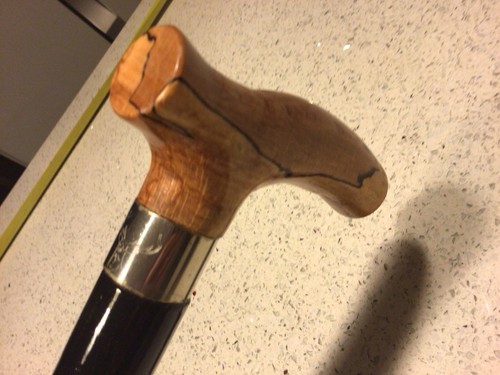 Walking stick handmade - handmade, from