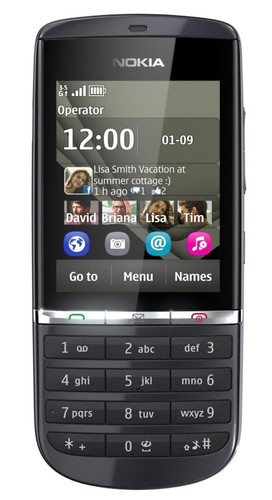 Nokia asha 300 black - asha,