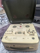 Telefunken Magnetophon 76 Reel To Reel German Carrycase Portable Tapes BU11 