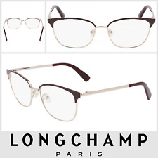 Women Longchamp Glasses Frames Eyewear Eyeglasses Ladies 602 53-16-35 Wine Gold