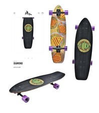 Brand New Gotcha Diamond Complete Cruiser 30” Longboard Skateboard