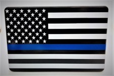 BLUE LINE AMERICAN FLAG