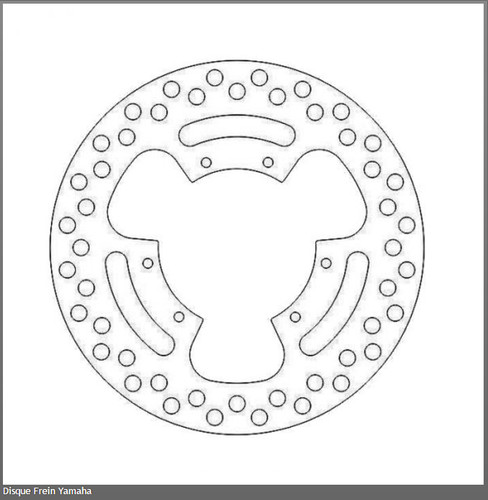 Front brake disc - , yamaha