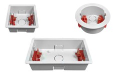 Dry Lining Back Box ,Wall Socket Plug, Plasterboard box 35mm