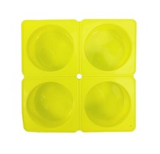 Circle Mould 4 Cell - Silicone Moulds For Soap Making