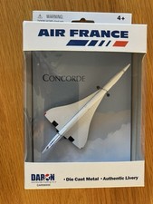 AIR FRANCE CONCORDE DIECAST METAL AIRLINER SUPER SONIC AUTHENTIC NEW IN BOX
