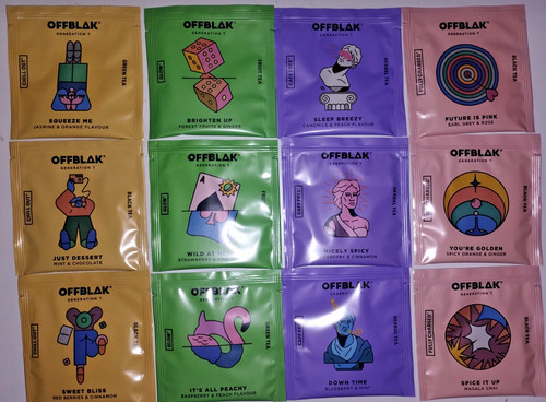 Offblak tea selection - "offblak,