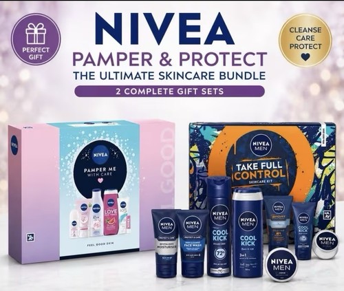 Nivea pamper with care - pamper,