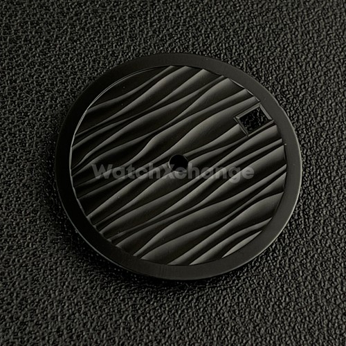5mm black wave texture - black,