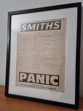 THE SMITHS Original framed
