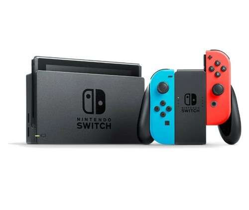 Nintendo switch console neon - console,