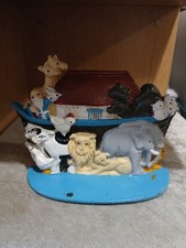 Vintage Cast Iron Noah's Ark
